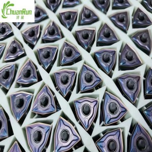 Vridande insatser Roughing Finishing Steel gjutjärn i rostfritt stål